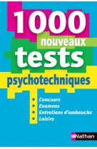 1000 nouveaux tests psychotechniques (entrainementintensif) 2013