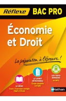 Economie et droit bac pro mémo réflexe n9 - 2015