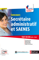 Concours secrétaire administratif et saenescat b n 1 (intégrer la fonction publique) 2016