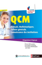 Qcm français maths/culture générale/connaissances institutions cat c n°5 intégrer fonct pub - 2017