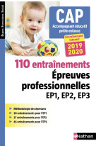 Cap accompagnant éducatif petite enfance - 110 entraînements - epr ep1 ep2 ep3 2019/2020 (efs) 2018