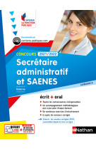 Concours secrétaire administratif et saenes 2021-2022 - cat b n°1 (ifp) 2021