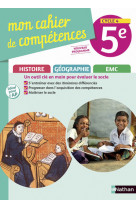 Histoire géo emc 5ème - cahier d'activités 2017