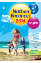 Cahier de vacances 2014 anglais de la 5e vers la 4e