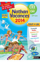 Cahier de vacances 2014 tout en un ce2/cm1