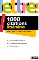 Dict. 1000 citations litteraire