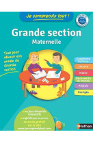 Je comprends tout ! grande section maternelle