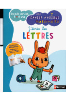 Mon cahier magique maternelle - j'ecris les lettres - grande section 5/6 ans