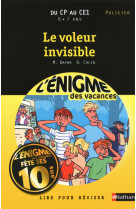 L'enigme des vacances du cp au ce1 6/7 ans le voleur invisible