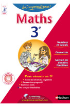 Je comprends tout mathematiques 3e