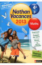 Cahier de vacances 2013 mathematiques 4e/3e