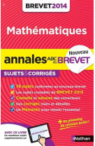 Annales abc du brevet 2014 mathematiques - corriges n22