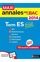 Maxi annales bac 2014 term es n26