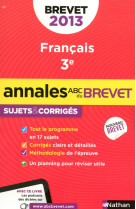 Annales brevet 2013 francais corriges n27