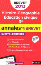 Annales brevet 2013 histoire/geographie/education civique corriges n28