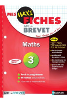 Mes maxi fiches mathématiques 3ème