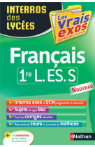 Interros des lycée français 1res l es s