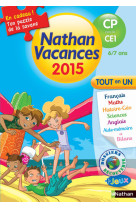 Cahier de vacances 2015 primaire du cp vers le ce1