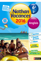 Cahier de vacances 2016 collège monomatière anglais 6è/5è