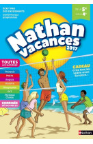 Cahier de vacances 2017 nathan vacances toutes les matières de la 5e vers la 4e