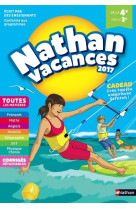 Nathan vacances 2017 collège de la 4ème vers la 3ème - toutes les matières