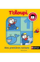 Coffret t'choupi mes premieres notions - 1 livre + 4 cubes