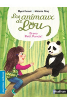 Les animaux de lou: bravo, petit panda !