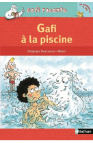 Gafi à la piscine