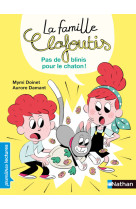 La famille clafoutis - pas de blinis pour le chaton !