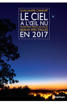 Le ciel à l'oeil nu en 2017