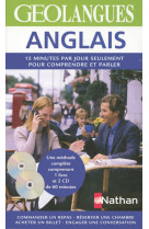 Anglais pack géolangues livre + cd audio