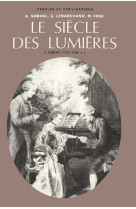 Le siècle des lumières - tome 1 - vol. 2