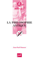 La philosophie antique