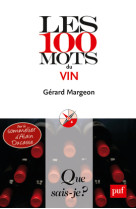 Les 100 mots du vin qsj 3855