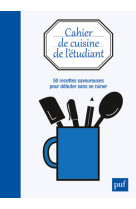 Cahier de cuisine de l'étudiant