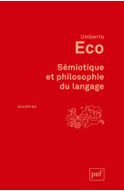 Sémiotique et philosophie du langage