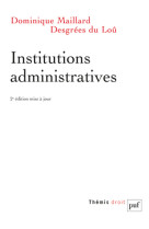 Institutions administratives