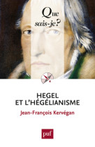 Hegel et l'hégélianisme