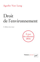 Droit de l'environnement