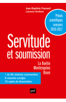 Servitude et soumission