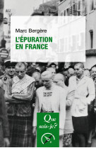 L'épuration en france