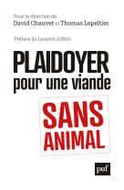 Plaidoyer pour une viande sans animal