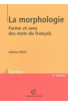 La morphologie - forme et sens des mots du français