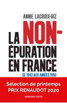 La non-épuration en france - de 1943 aux années 1950