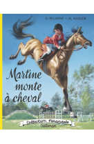 Martine fac-similé - martine monte à cheval