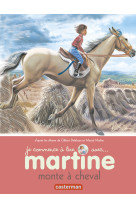 Martine monte à cheval