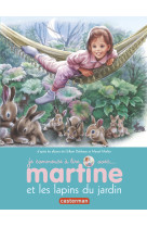 Martine et les lapins du jardin