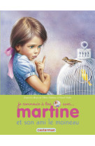 Martine et son ami le moineau