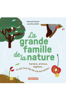 Mes imagiers tout carrés - la grande famille de la nature