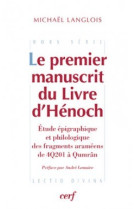 Le premier manuscrit du livre d'hénoch